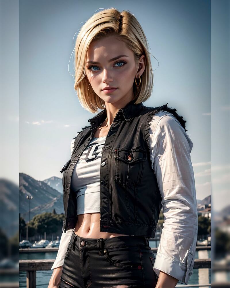 Número 18 Dragon Ball Z My Smart Arts