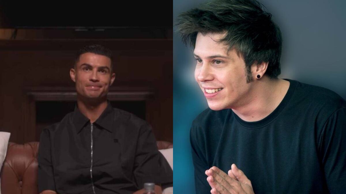 Cristiano Ronaldo y El Rubius