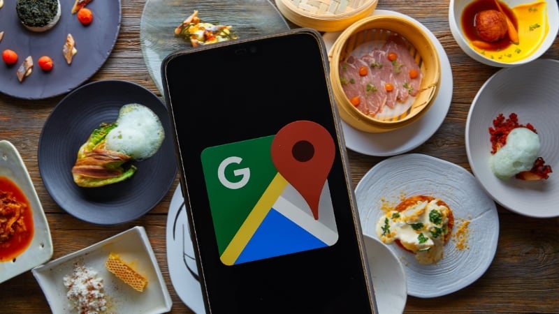 Google Maps y gastronomía | Composición