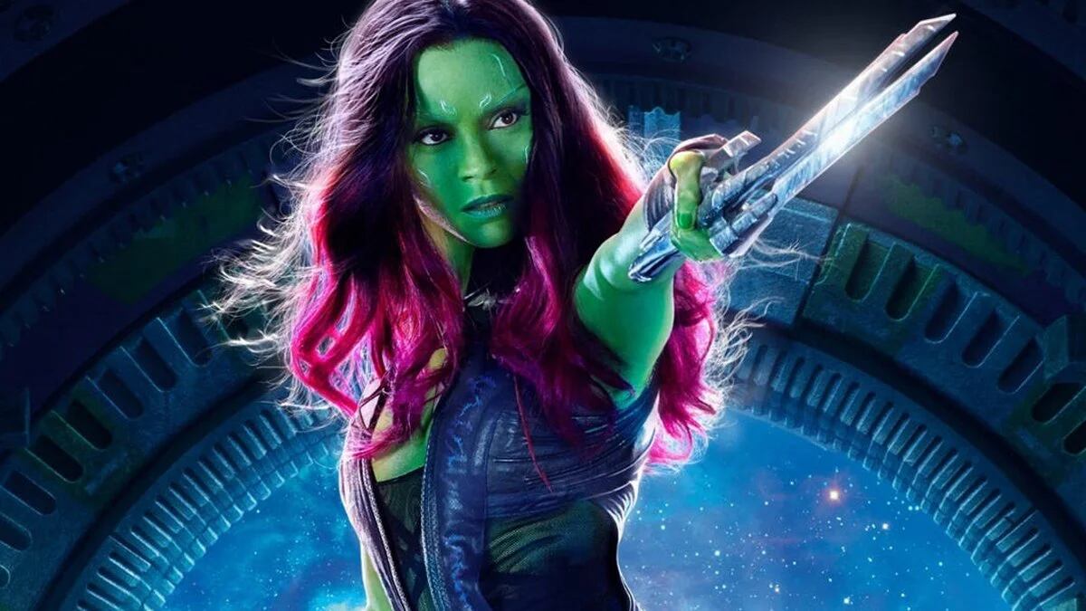La artista de cosplay Melissa Croft nos deleita con un retrato espectacular de Gamora del universo de Marvel realizado con body paint.