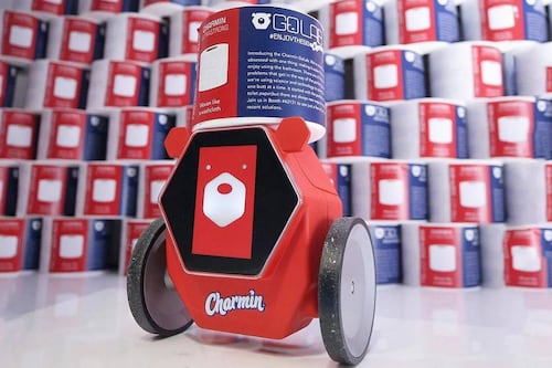Rollbot, el robot que trae el papel higiénico debutó en la #CES2020