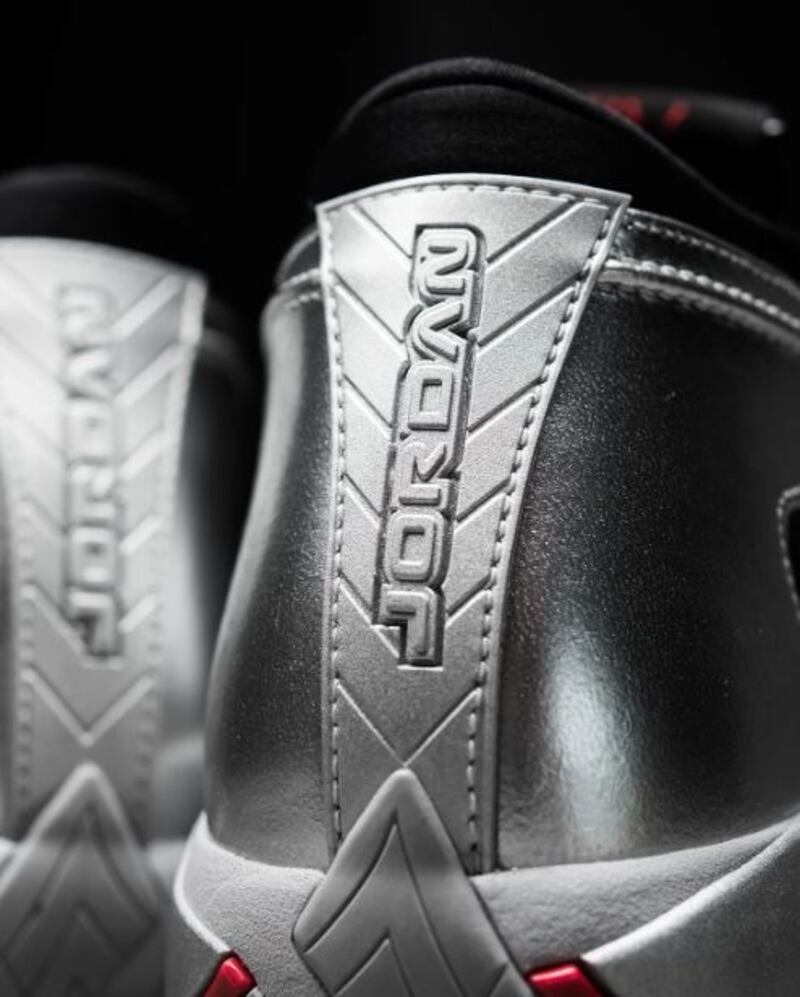 Air Jordan 14 Low Metallic Silver