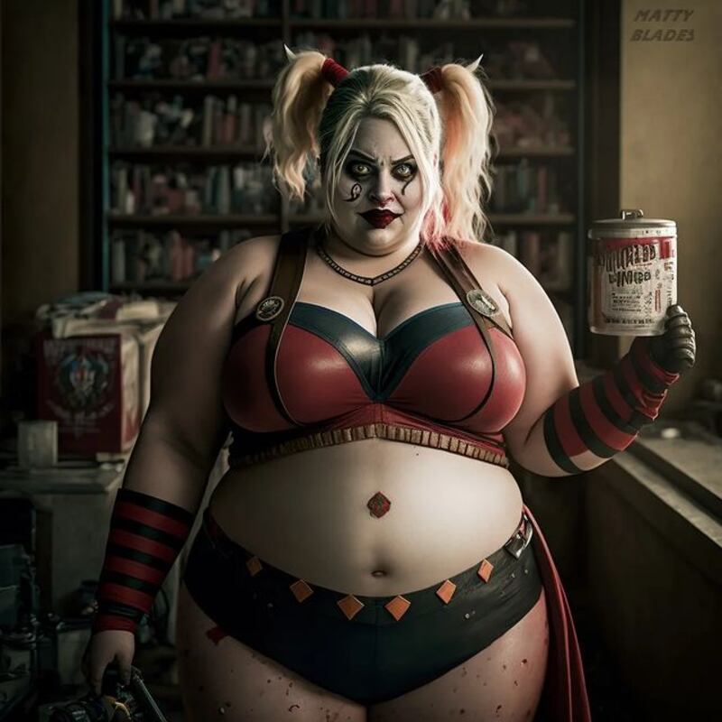 Harley Quinn Plus Size (Matty Blades)