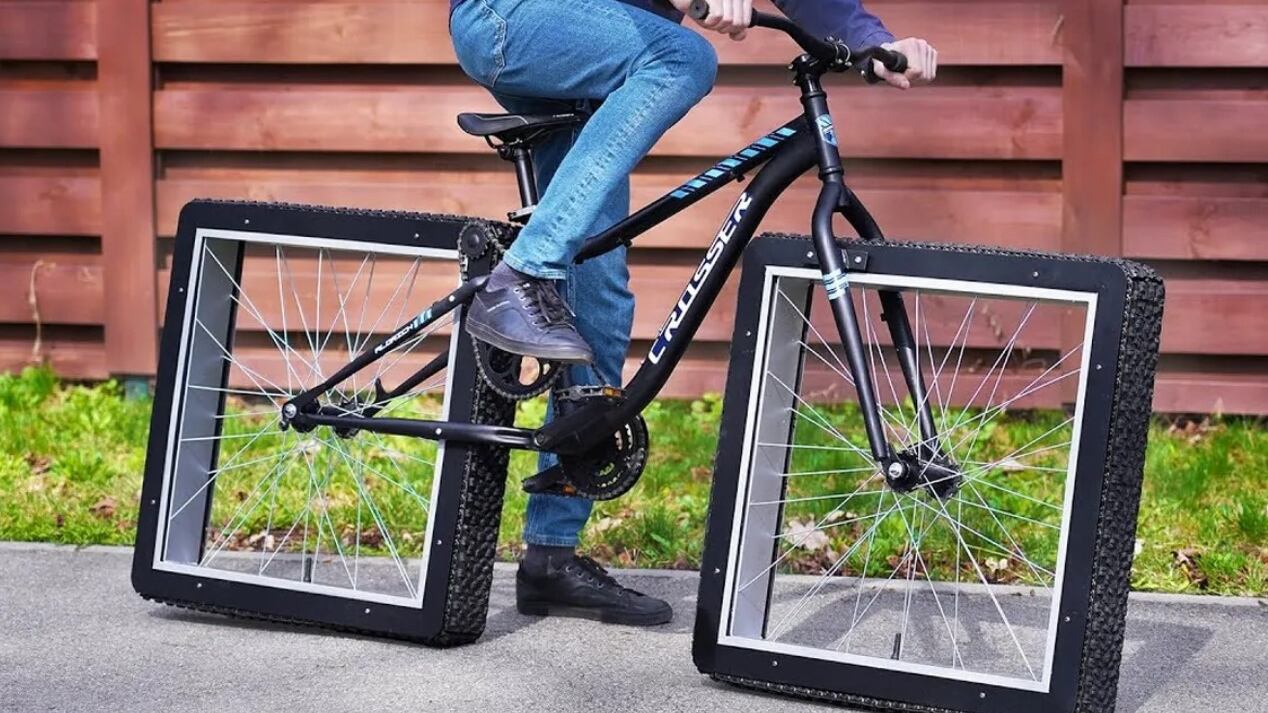 bicicleta cuadrada