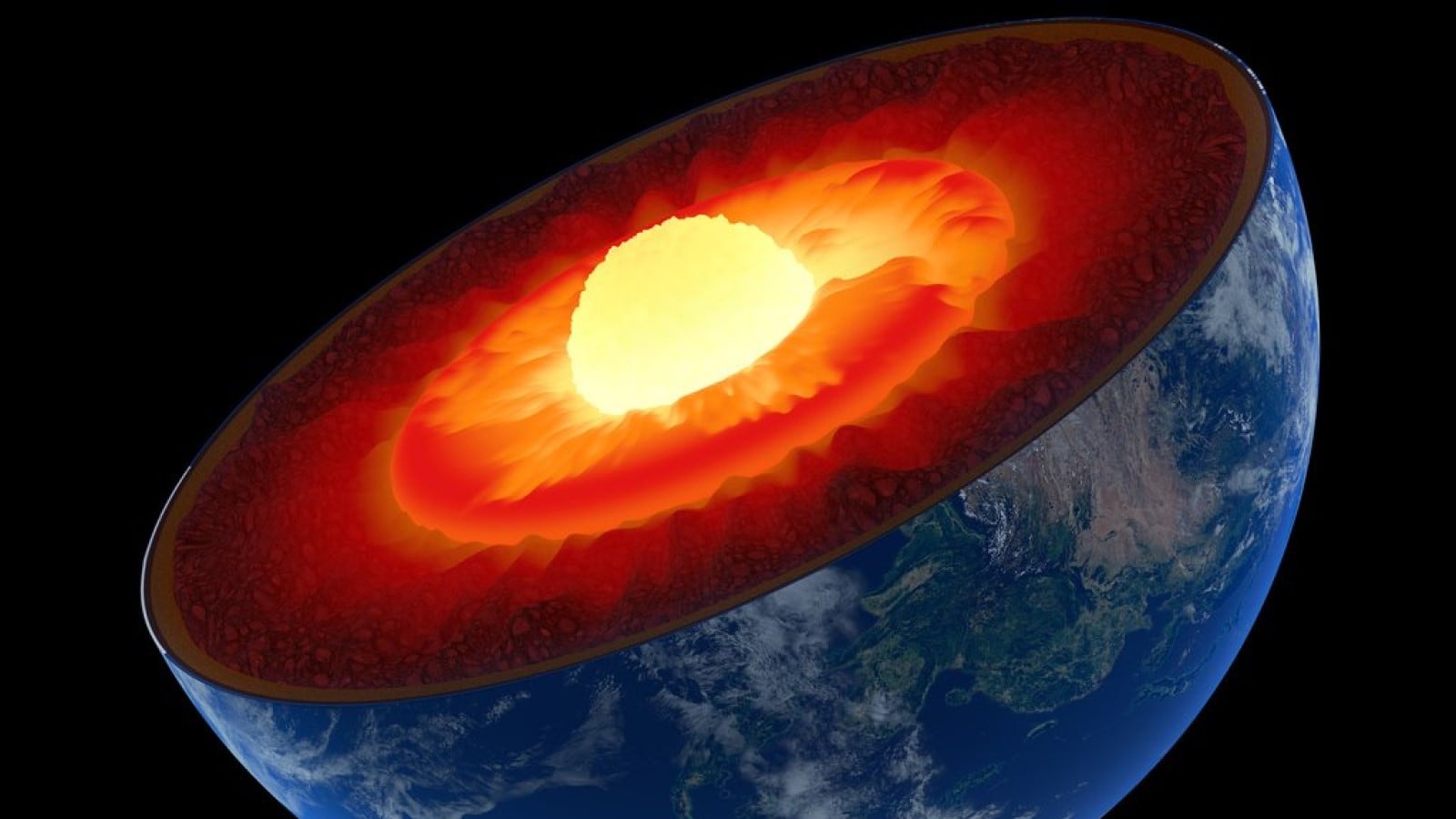 El centro de la Tierra