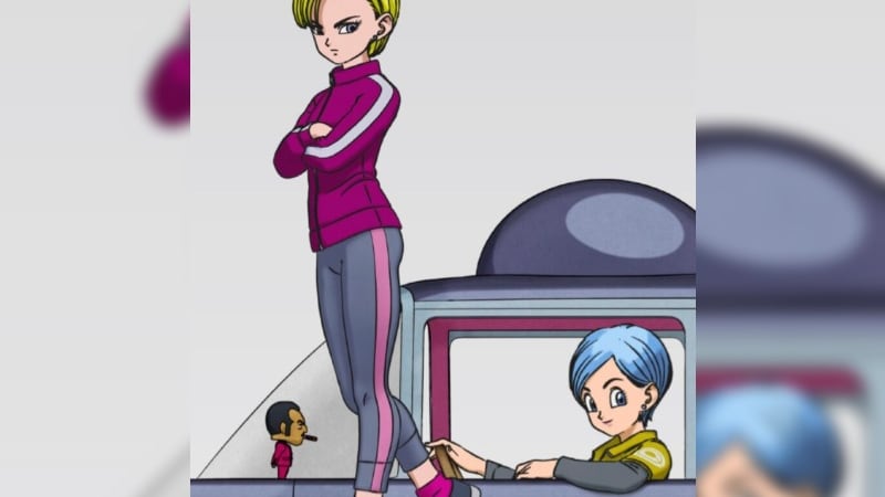 Androide 18 y Bulma