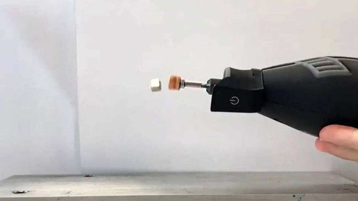 Levitación magnética por rotación