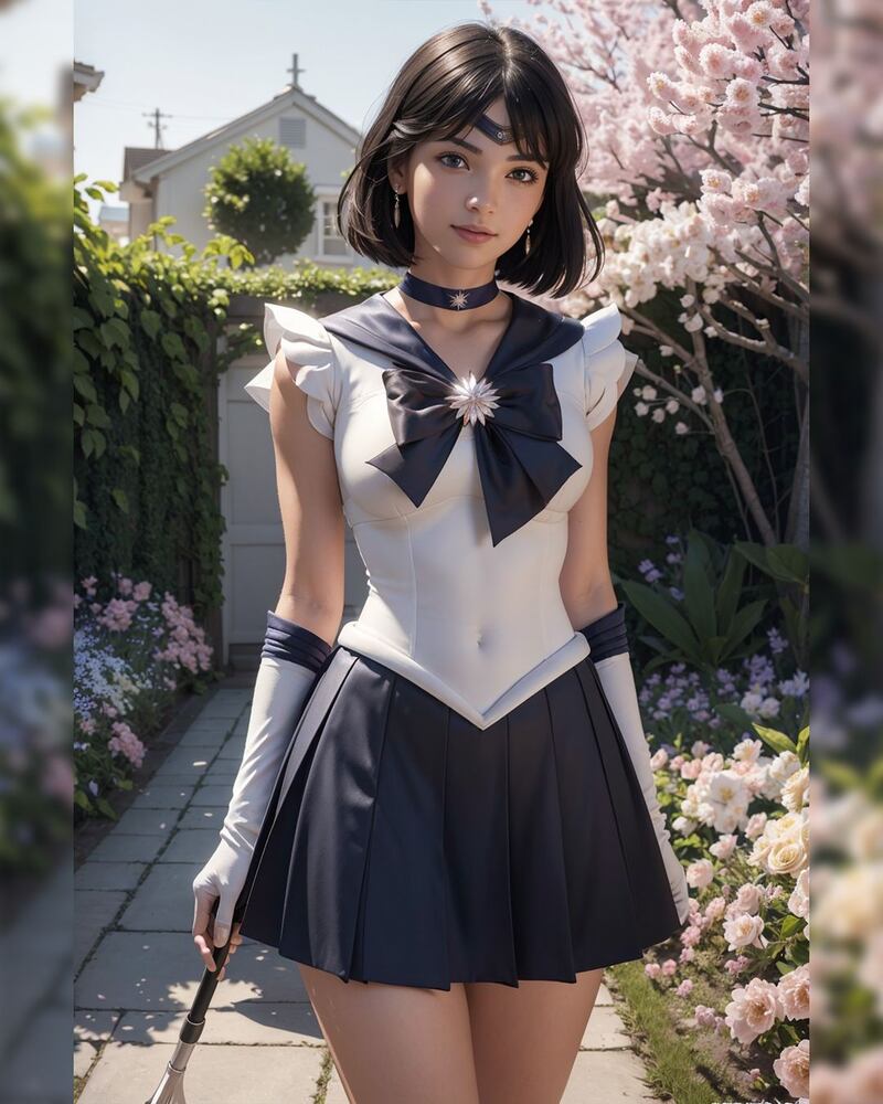 Sailor Saturno. My Smart Arts