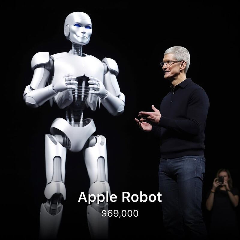 Apple robot Imagesby.ai