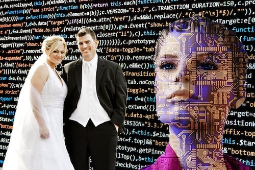 Pareja deja la organización de su boda en manos de la inteligencia artificial y se ahorraron 10 mil dólares