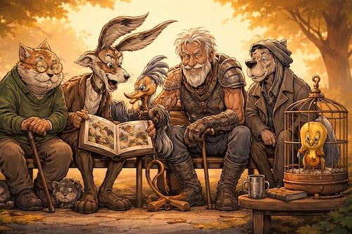 La IA muestra cómo envejecerían los personajes de las caricaturas de nuestra infancia