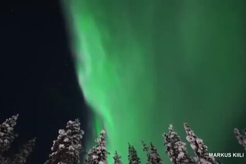 ¿Tienen sonido? Así se escuchan las auroras boreales desde a Estación Espacial Internacional