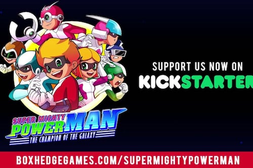 Super Mighty Power Man lanza campaña en Kickstarter
