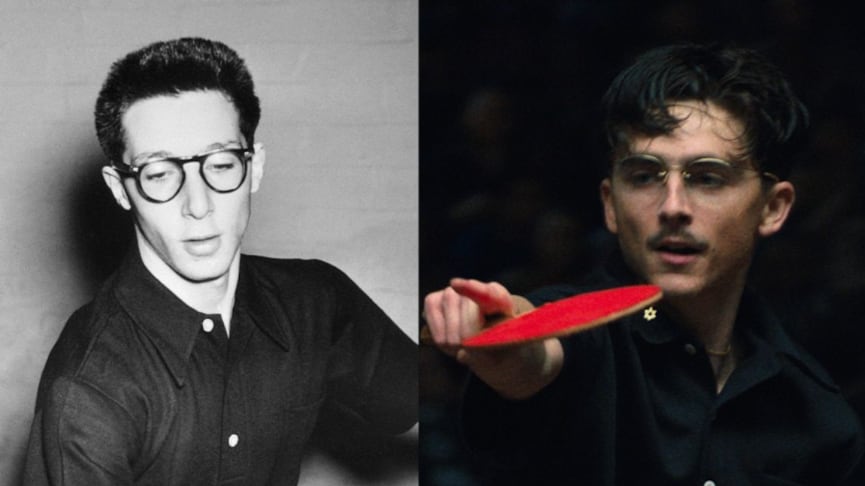 Quién fue Marty Reisman y por qué la película de Timothée Chalamet suena para los Oscar