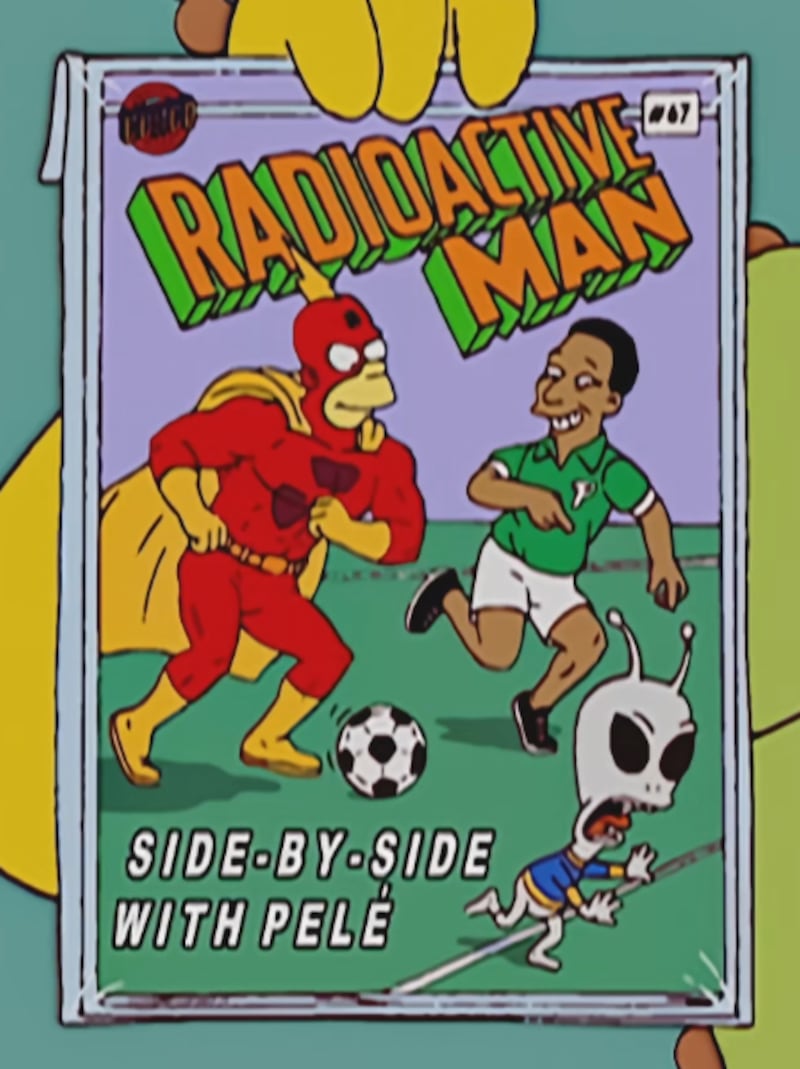 Pelé y el Hombre Radioactivo