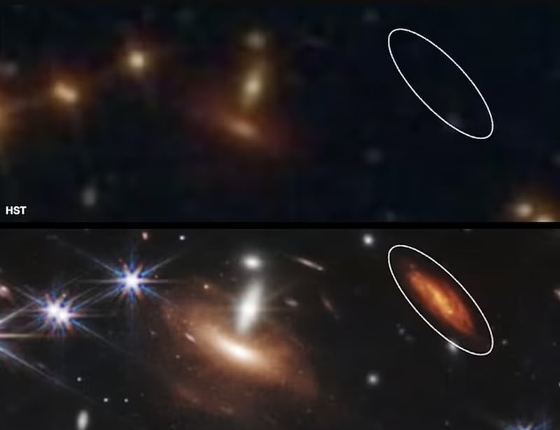 Galaxias Ovnis también conocidas como monstruos rojos