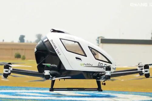 Taxis voladores sin piloto: así será viajar sobre el tráfico en las ciudades