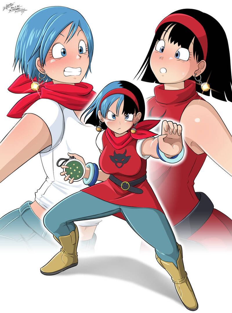 Budel, la fusión de Videl y Bulma