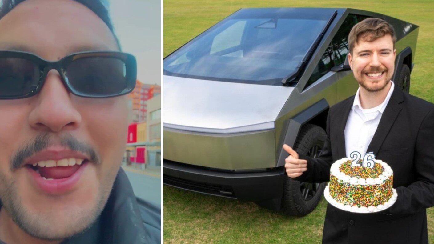 Marcelo Curamil es un ingeniero de Chile que terminó ganando uno de los 26 autos Tesla que regaló MrBeast por su cumpleaños 26. El coche vale una millonada.