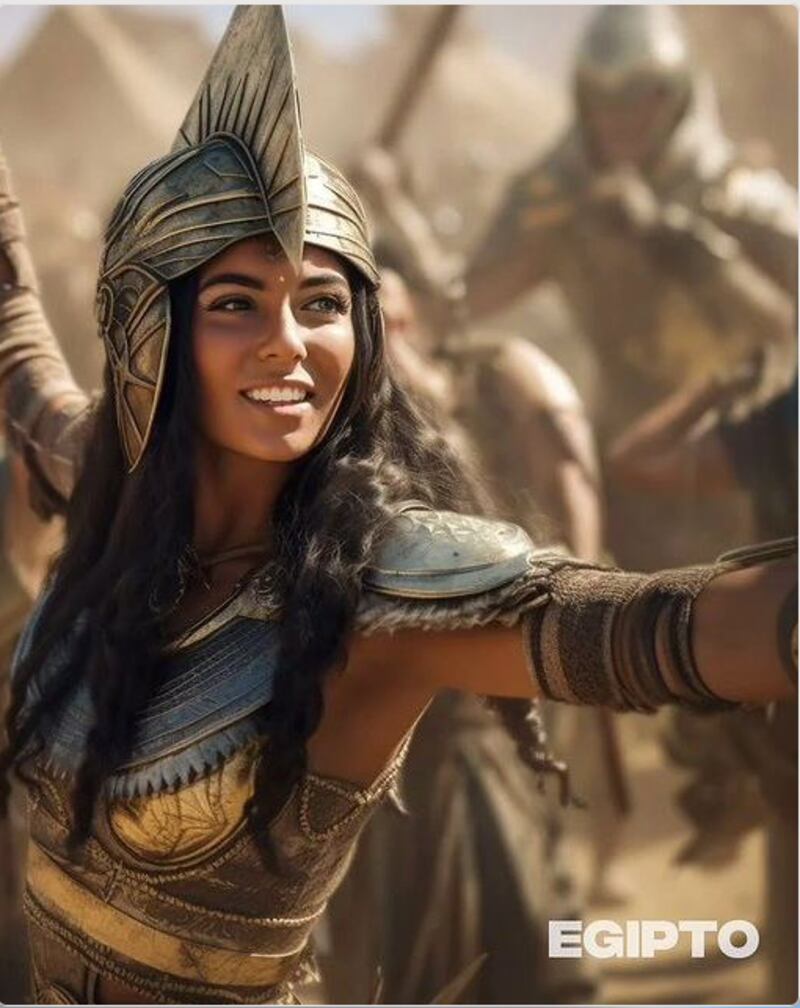 Inteligencia Artificial creó a guerreras de diferentes países con resultados fantásticos