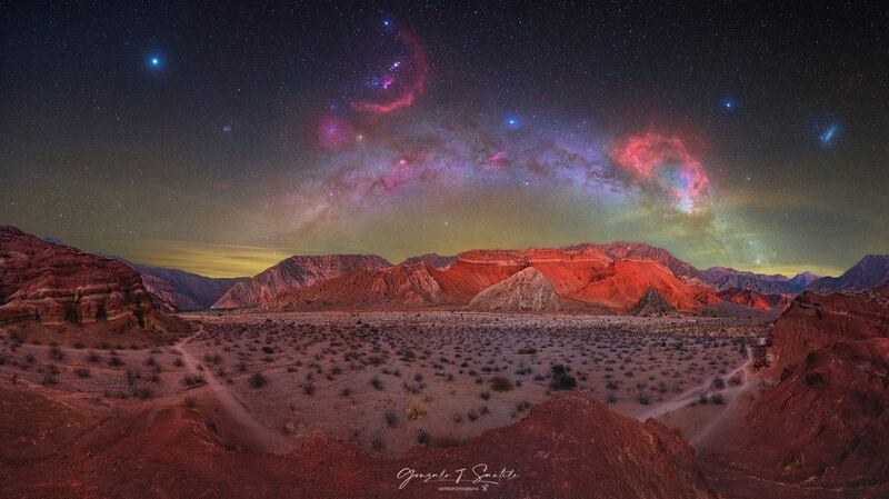 El Cinturon de Orion. @Gonzalo_Santile_astrofoto
