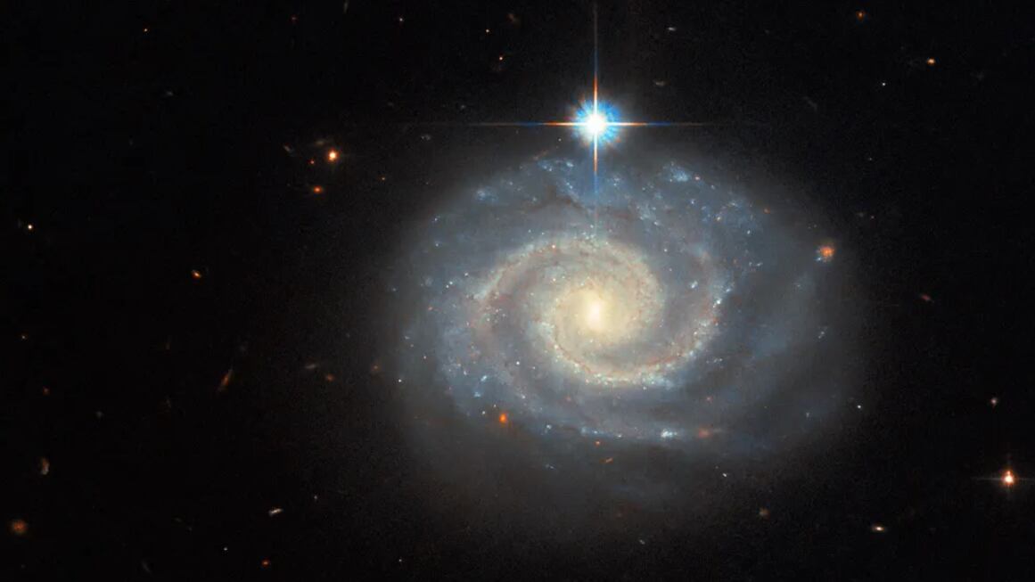 Luz "prohibida" del Telescopio Espacial Hubble.