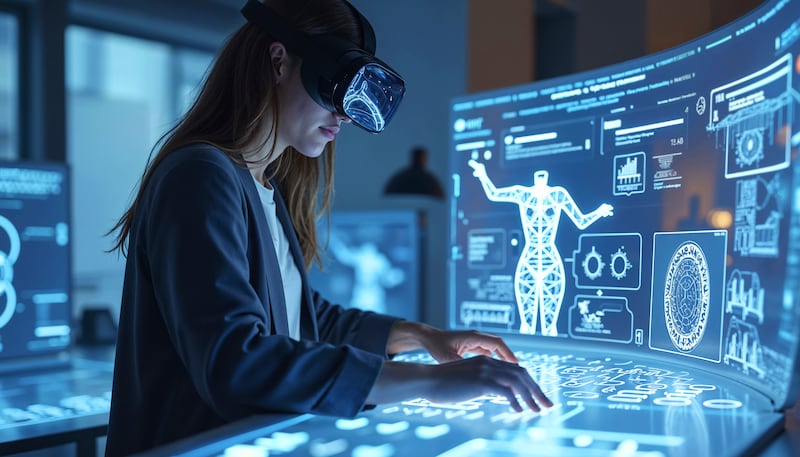 La inteligencia artificial está transformando el mundo laboral a una velocidad sin precedentes, generando preocupación sobre el futuro del empleo. Foto: Magnific.