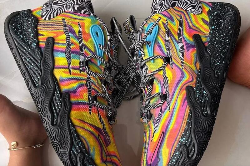 LaMelo Ball's PUMA MB.03 / @snkr_flower