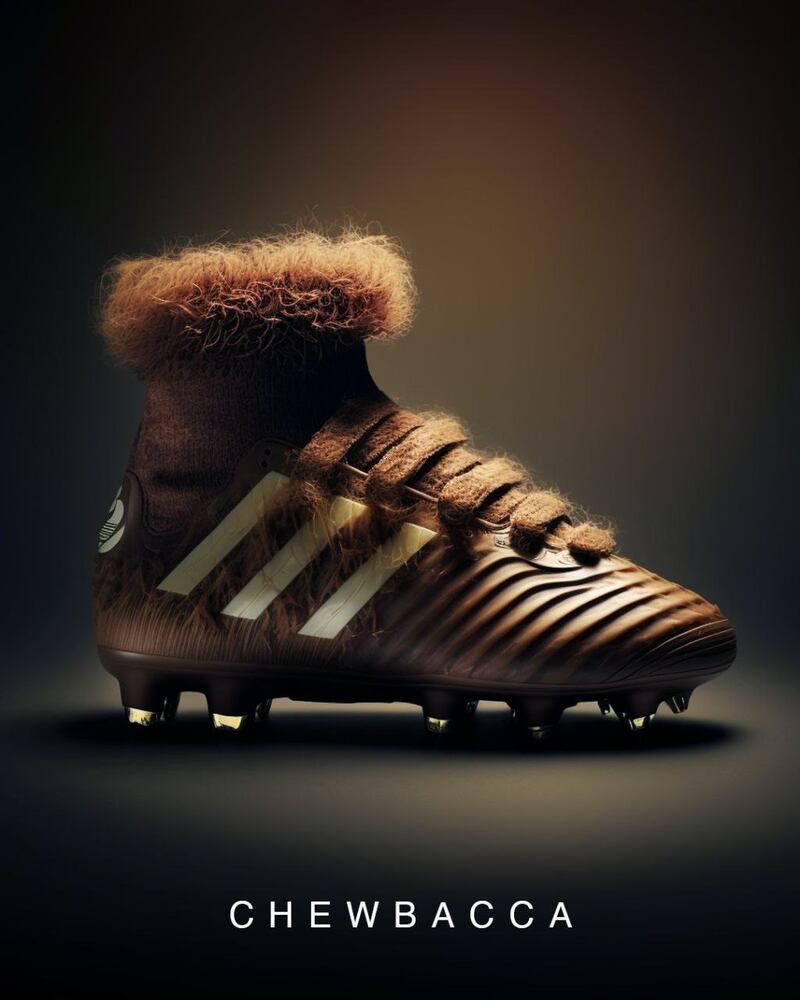 Star Wars x Adidas según la Inteligencia Artificial Midjourney