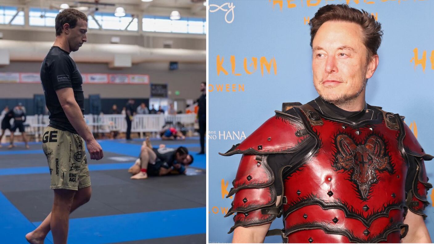 Elon Musk e Mark Zuckerberg vão se enfrentar no ringue