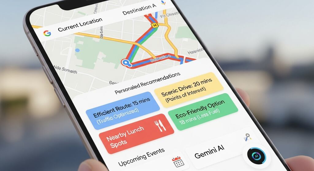Gemini revoluciona Google Maps con comandos de voz y rutas IA – FayerWayer