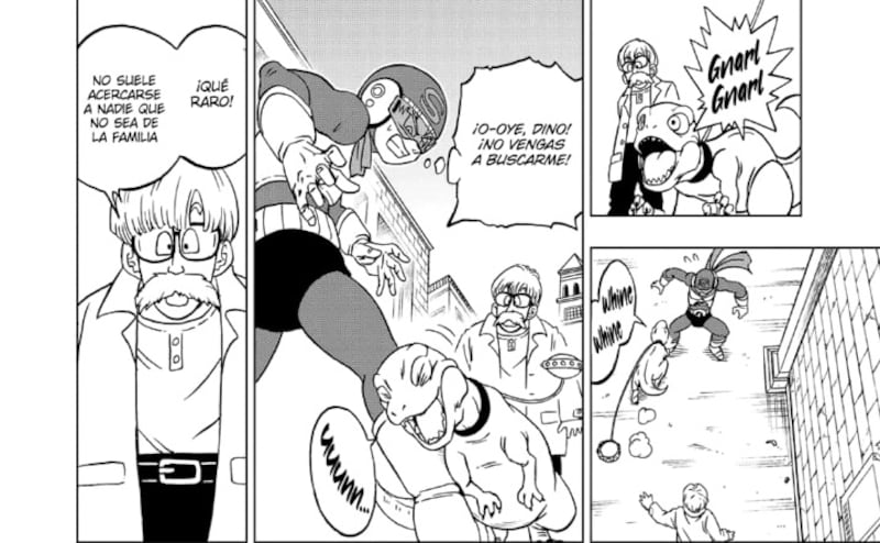 Dinosaurio Dragon Ball Super