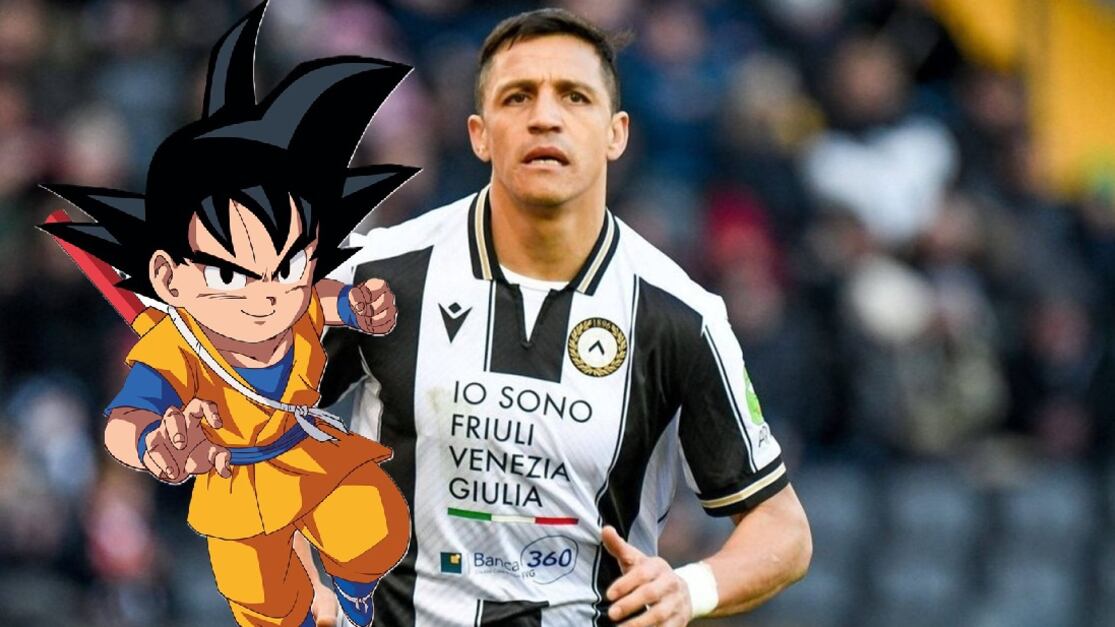 Goku y Alexis Sánchez