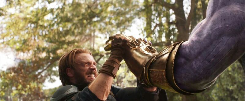 Capitán América vs. Thanos