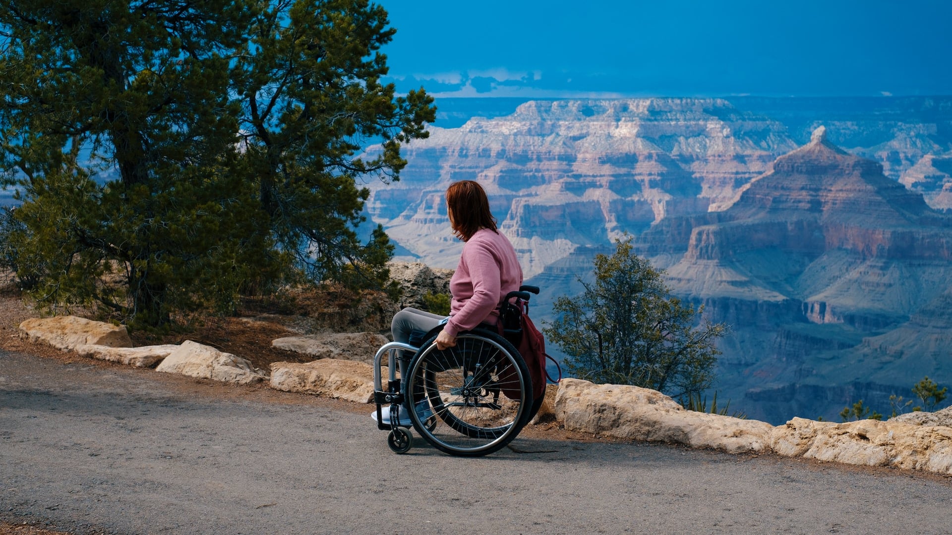 Paciente en silla de ruedas