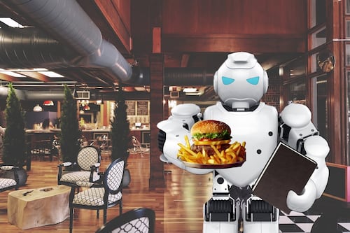 Así es el primer restaurante atendido por robots que funcionan con inteligencia artificial