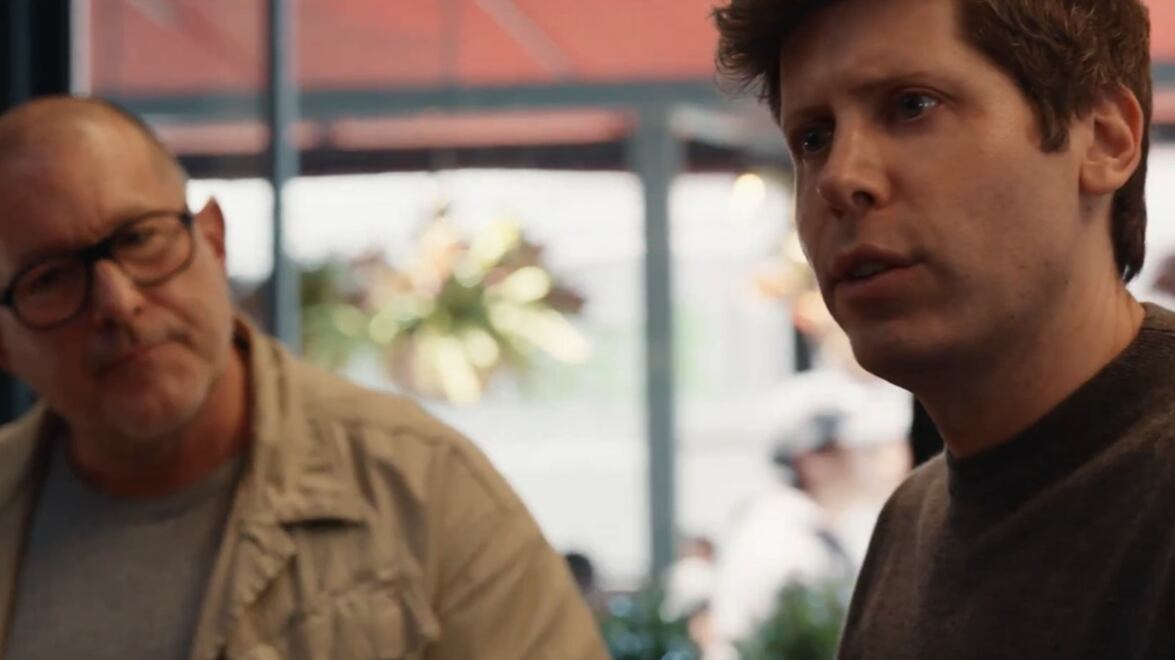 Jonathan Ivye y Sam Altman