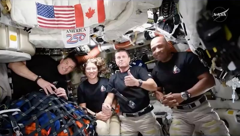 Astronautas Artemis II.