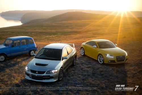 La actualización 1.43 de Gran Turismo 7 te entrega tres nuevos vehículos para seguir devorando la pista de carreras