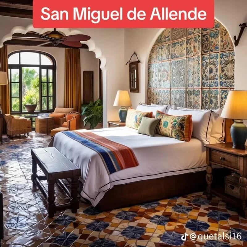 IA estados de México como habitaciones de hotel