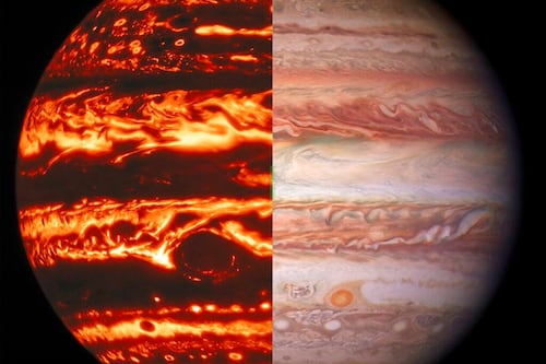 Esto es lo que ocurriría en la Tierra si se registraran las mismas tormentas de Neptuno, Júpiter y Saturno
