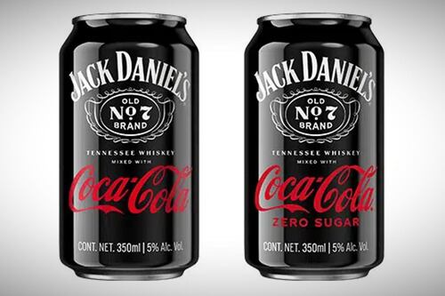 ¿Whiscola en lata? Lanzan cóctel listo para tomar de Whisky Jack Daniel’s Tennessee & Coca-Cola
