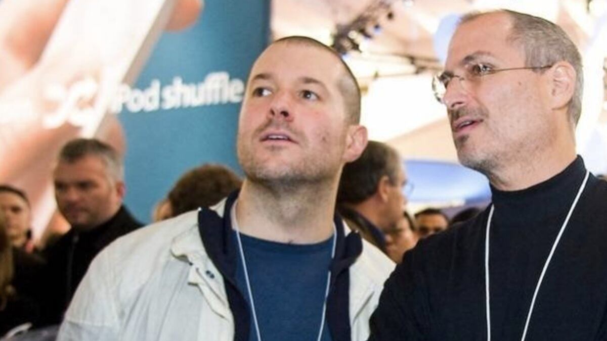 Jony Ive y Steve Jobs