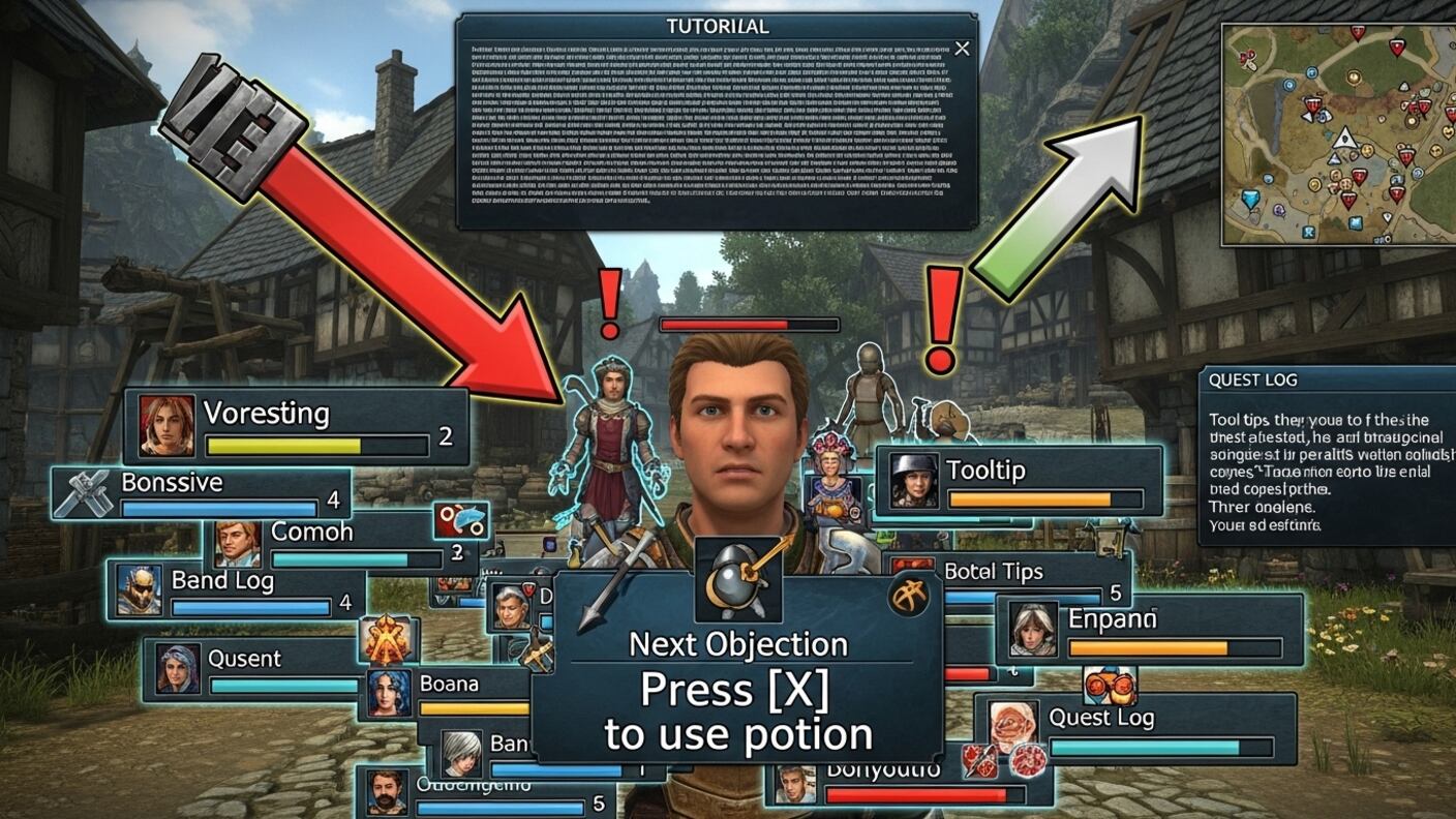 ¿Hay un exceso de ayudas en los videojuegos actuales? / Whisk-FW