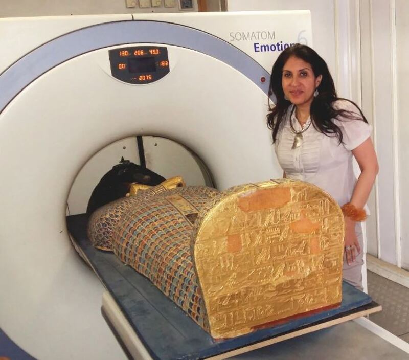 Experta en radiología