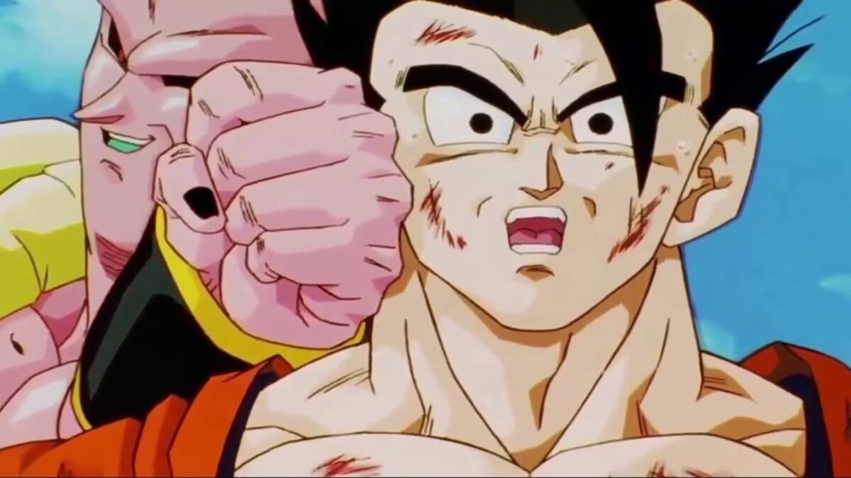 Majin Buu y Gohan - Dragon Ball Z