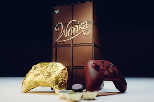 Asi es la Xbox Series X más dulce del mundo: Cuenta con un mando comestible inspirado en Willy Wonka