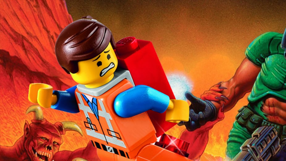Un loco ha montado todo para poder jugar al DOOM desde un bloque de LEGO con todo y mandos integrados.