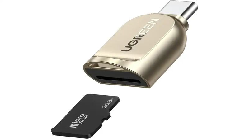 Lector de tarjetas microSD tipo C