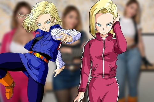 Dragon Ball Z: Modelo colombiana se hace viral por tener el mejor cosplay de Número 18 de las redes sociales